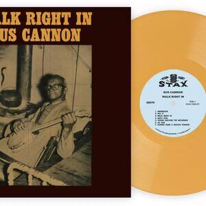 Gus Cannon Walk Right In LP ~ Exclusive 180g Colored Vinyl ~ Brand New!